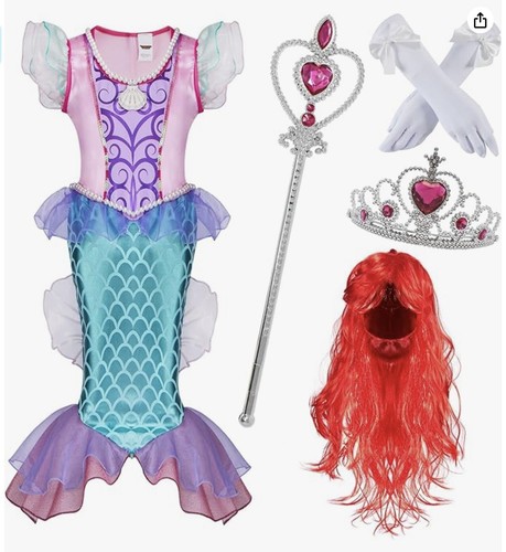 Costume principessa sirenetta
