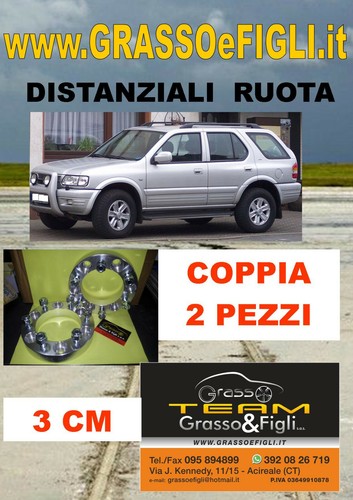 Coppia distanziali ruota for - distanziali,