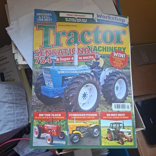 Tractor and machinery magazine - machinery,