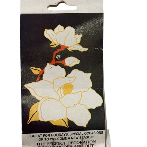 New floral metallic magnolia - new,