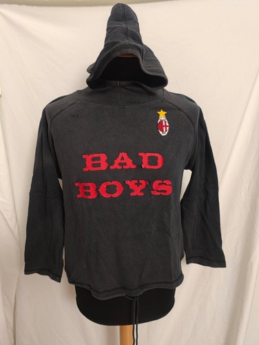 Felpa milan bad - boys, cappuccio