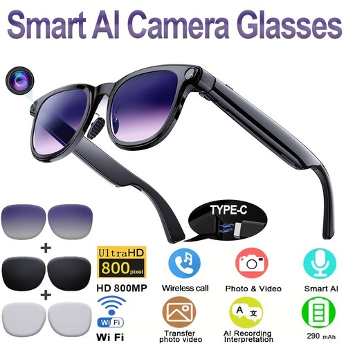 2026 smart glasses - glasses, 8mp