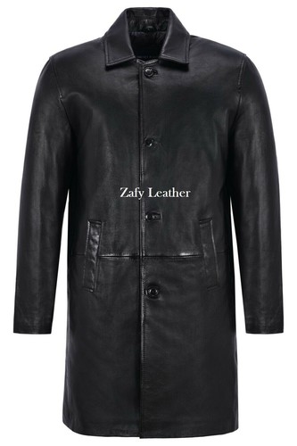 Cappotto trench pelle - trench, in