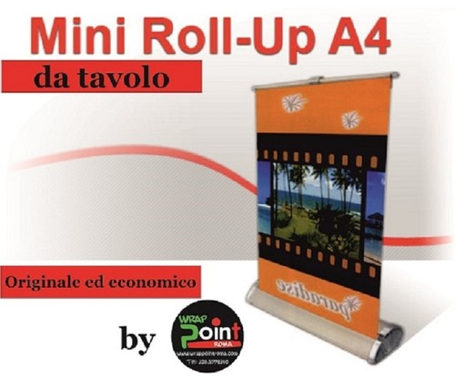 Espositore roll rollup - a4,