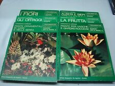 (AA.VV) Guide pratiche Giardini orti e serre 1969 DeAgostini 6 vol.