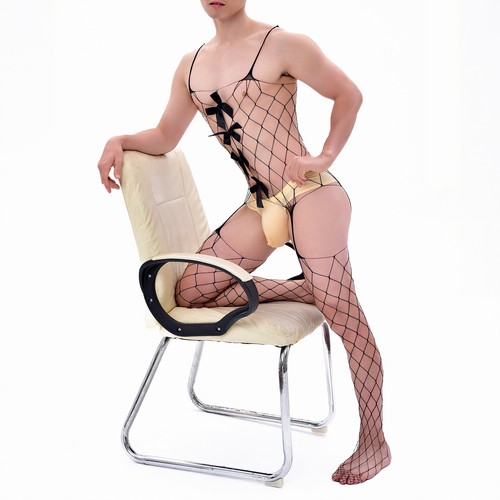 Tuta uomo sexy passo - , aperto