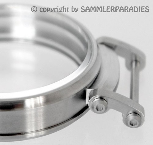 Cassa acciaio inox - inox, 45,6mm