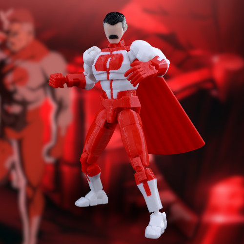 Printed invincible omni man - printed,