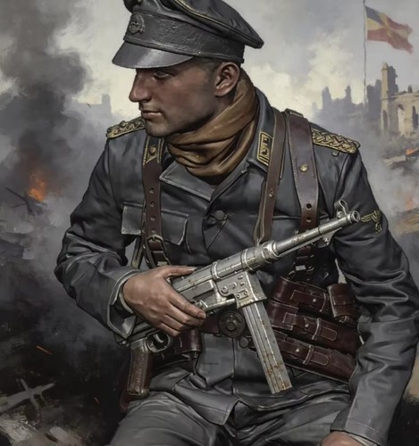 Figurina resina 35 - figurina, ww2