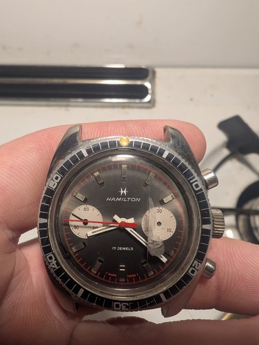 Hamilton chrono diver valjoux - hamilton,