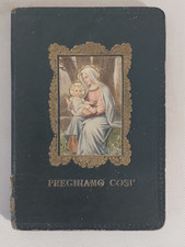 LIBRETTO DI PREGHIERE preghiamo Così  1935 prima Comunione-(GA13)
