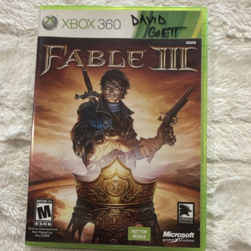 Microsoft fable iii xbox 360 - iii,