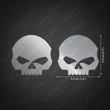 lot 2 stickers HARLEY 6,5 cm