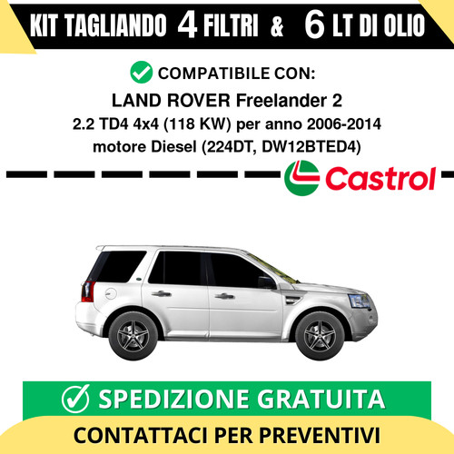 Tagliando per land rover - tagliando,