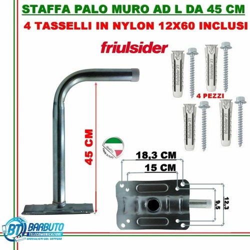 Staffa supporto 45 - staffa, "l"