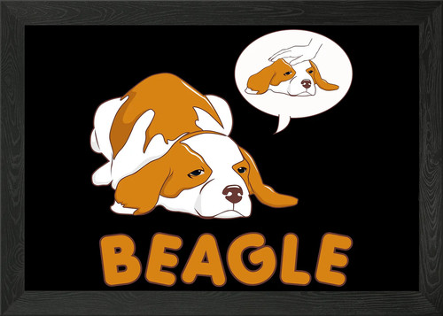 Beagle dog owner - puppy, l