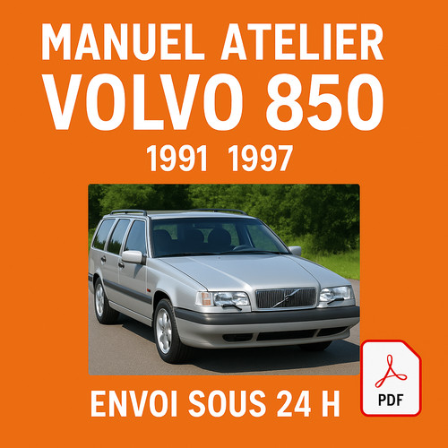Manuel atelier volvo 850 - atelier,