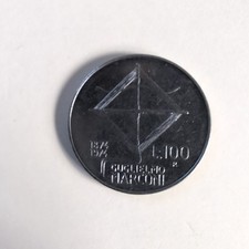 Italia 100 Lire 1974 100°