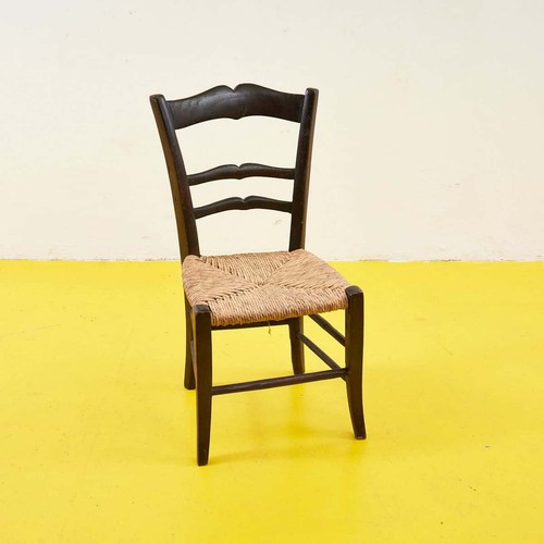 Sedia legno con seduta - sedia, in