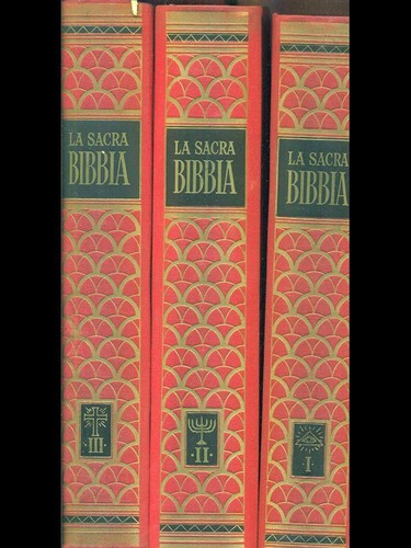 Sacra bibbia volumi - la,