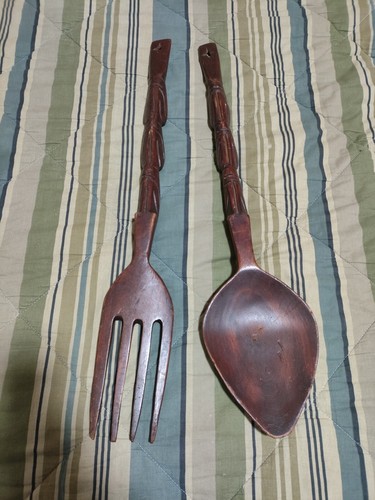 Grandi posate legno anni - grandi, 60