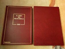 ITALIA: LIBRO DEI FRANCOBOLLI BUCA DELLE LETTERE 2018 CON CD SOTTOFACCIALE!!