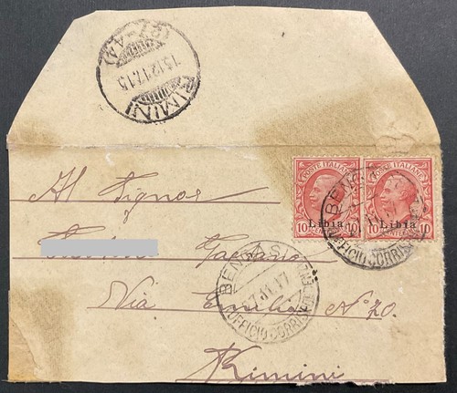 Storia postale frammento - frammento, di
