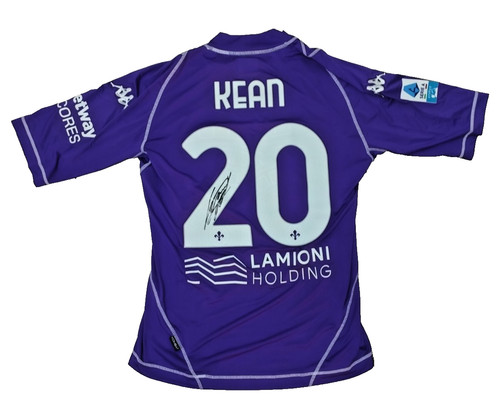 Maglia gara kean - kean, fiorentina