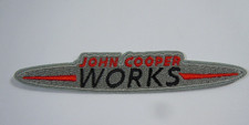 JCW - Toppa auto britannica John Cooper Works Iron-On 4,5" Mini Cooper S