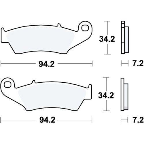 Pastiglie freno trw standard - trw,
