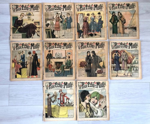 10x revues illustrées - revues,