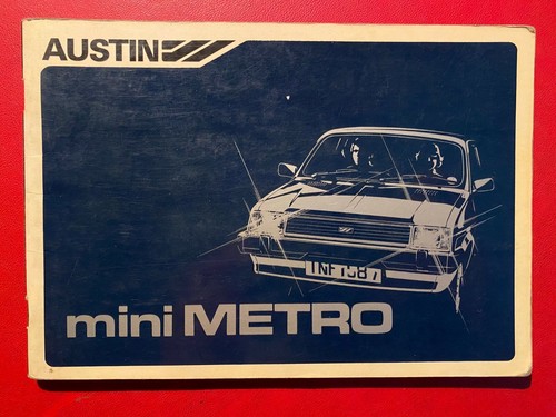 Austin mini metro libretto - metro,