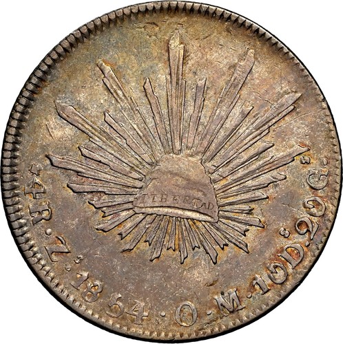 1854 ngc xf45 - 1854/3, messico