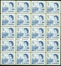 CANADA  -1967– 5¢ Q.E