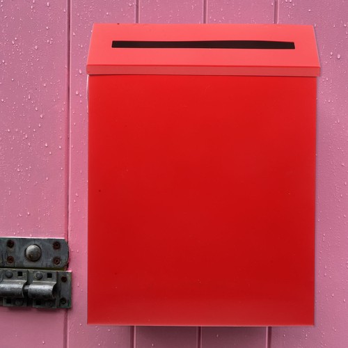 Cassetta postale metallo - , in