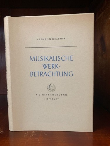Musikalische werkbetrachtung - musikalische,