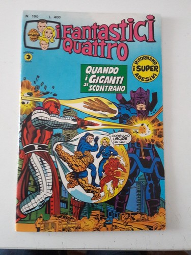 Fantastici quattro 190 - quattro,