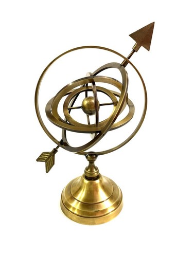 Mappamondo sfera armillare