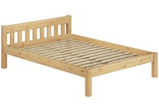 Solido letto largo 120x200 in