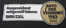 Adesivo pubblicitario bmw 520i
