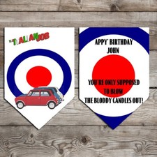 Bunting personalizzato, The Italian Job Birthday Bunting, Banner festa decorazione pellicola