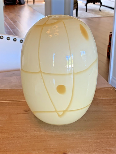 Vaso vetro arte - vetro, italiana
