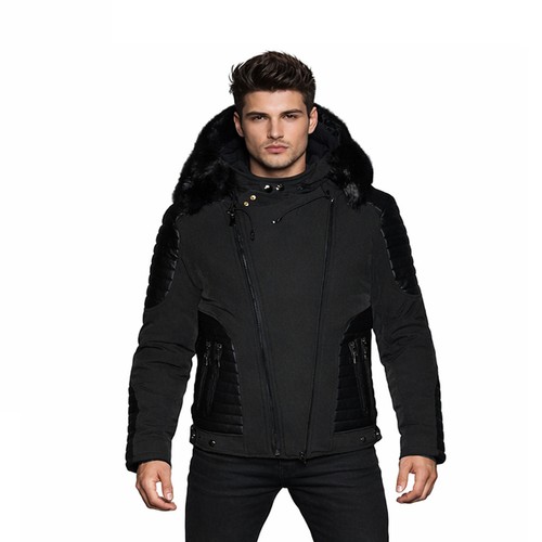 Giubbotto uomo imbottito - , biker