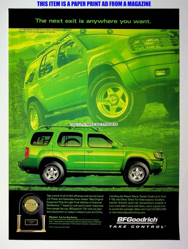 Nissan xterra suv goodrich - suv,