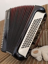 Paolo Soprani-FISARMONICA  80 bass 2 reg. Musette+Case anni40/50, Foto & Video