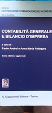 Contabilità Generale E Bilancio D’impresa Giappichelli editore