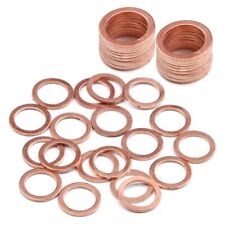 4X GUARNIZIONI RONDELLE IN RAME olio acqua isolare tappo scarico olio viti coppa