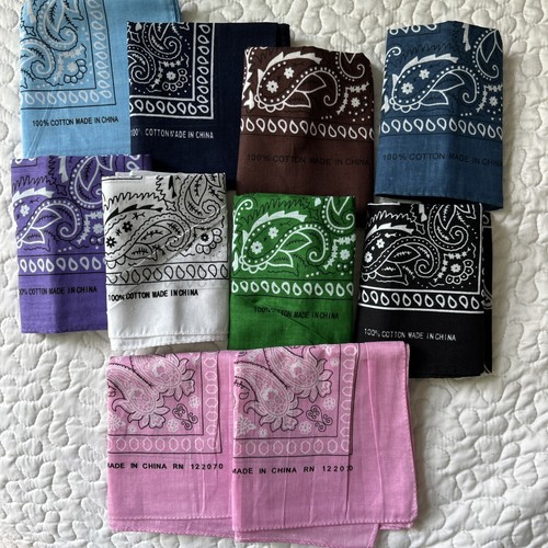 Bandana multi paisley - bandana,