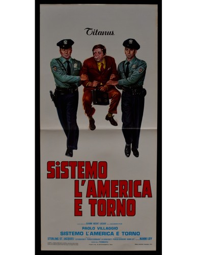 Locandina sistemo america e - l'america,