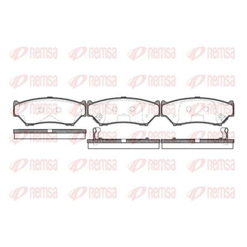 Set pastiglie freno - 1,
